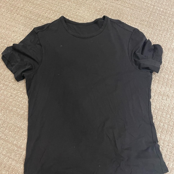 lululemon athletica Black Short Sleeve Tee - Picture 1 of 2